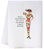Cora & Pate FSTxx Diva Collection Tea Towel - 20 Styles