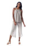 Cobblestone-Living CL A5059x Claudette Cami & Pant Set