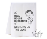 Cora & Pate FSTRHHxx Real Househusbands Martini Towel - 6 Towns