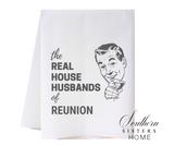 Cora & Pate FSTRHHxx Real Househusbands Martini Towel - 6 Towns