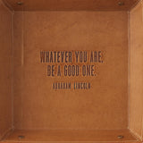 Two's Company TC 51674-20x Genuine Leather Desk Tray