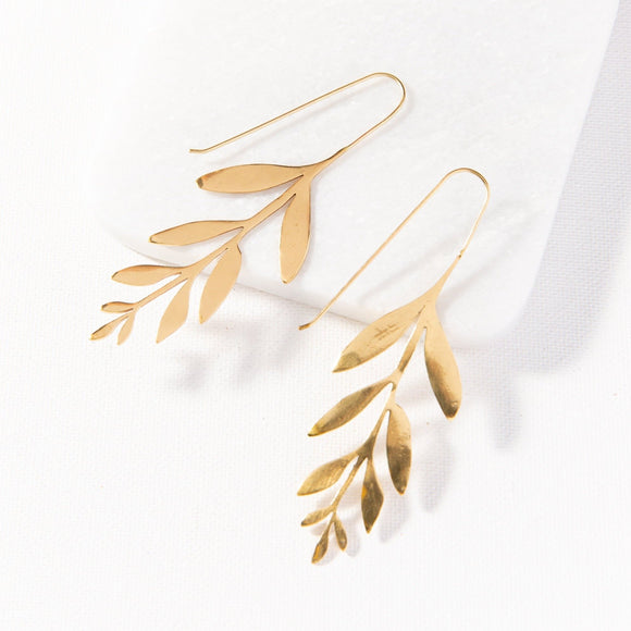 Ink + Alloy IA BRER2005 Wisteria Drop Earrings 3.25