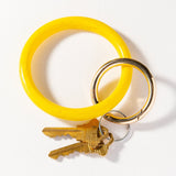 Ink + Alloy IA REKR0101 Marbled Acetate Bangle Key Ring