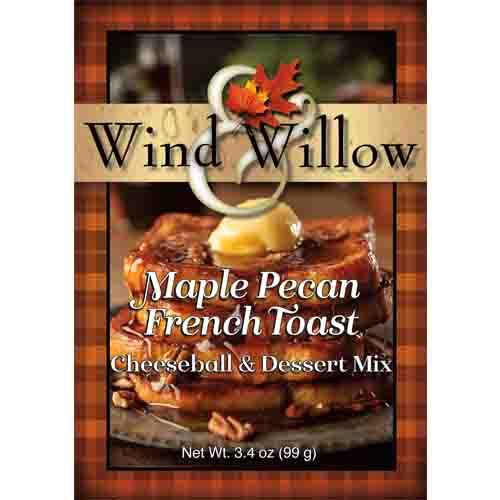 Wind & Willow WW 34137 Maple Pecan French Toast Cheeseball & Dessert Mix