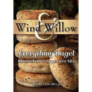 Wind & Willow WW 33126 Everything Bagel Cheeseball & Appetizer Mix
