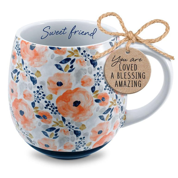 Dicksons Gifts DG 18306 Coffee Cup Water Colors Sweet Friend - 20 oz