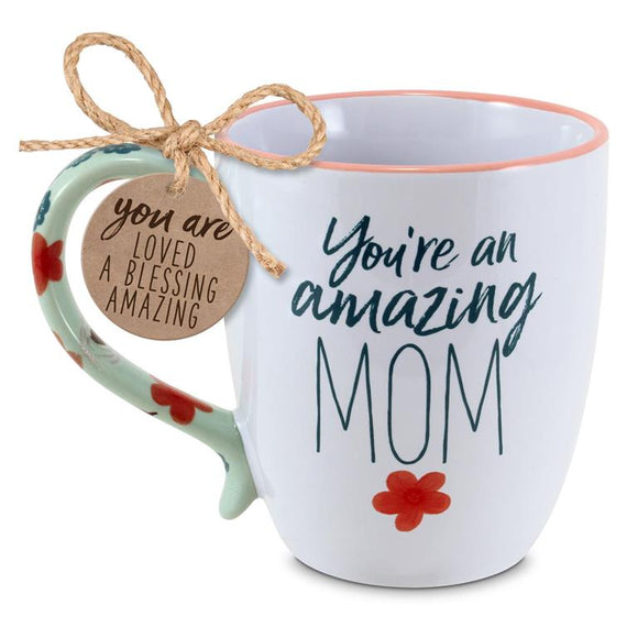 Dicksons Gifts DG 18681 Coffee Cup Touch of Floral Mom - 19 oz
