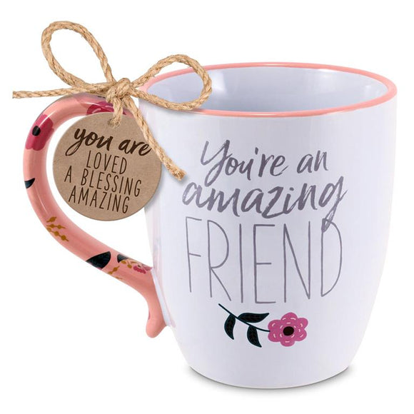 Dicksons Gifts DG 18683 Coffee Cup Touch of Floral Friend - 19 oz