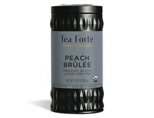Tea Forte TF 163 Organic Loose Leaf Tea Canister - Noir Collection
