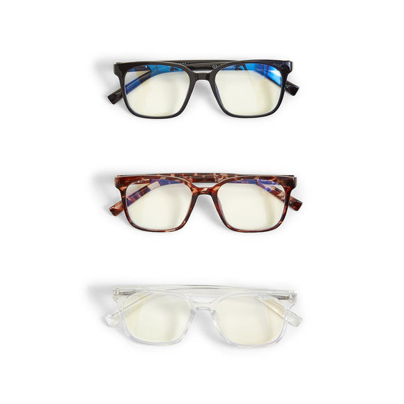 Two's Company TC 200413-20x Anti Blue Light Glasses in Pouch