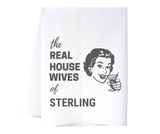 Southern Sisters Home SSH FSTRHWSDxx Real Housewives Martini Towel - 10 Towns