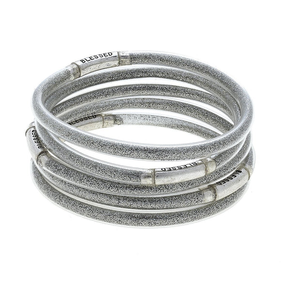 Project Halo PH BLESSED BANGLES SILVER