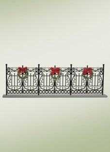 Byers Choice BC 12869 Wrought Iron Fence