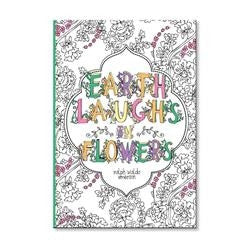 CR Gibson CRG J70-16889 Earth Laughs Flowers Coloring Journal