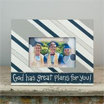 Glory Haus GH 3060201 Striped God Has Great Plans Frame