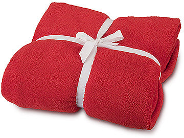 All For Color AFC CF8006 Cozy Fleece Blanket Red
