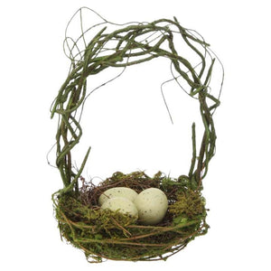 Raz Imports RZ 3606656 11" Nest Basket w/ Eggs