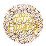 Coton Colors CC HAPEV-16PL-TOSS Toss Happy Everything Big Platter with Sparkle Cake Attachment