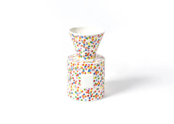 Coton Colors CC MINI-VASE-TOSS Toss Happy Everything Mini Vase