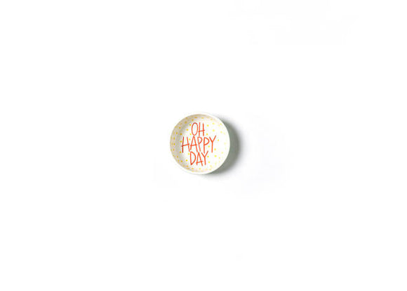 Coton Colors CC DIPBWL-STR-MNT Mint Stripe Oh Happy Day Dipping Bowl