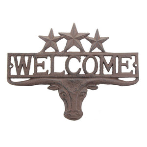 Stonebriar Collection SC 5230A  Cast Western Welcome Sign