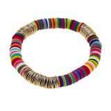 Canvas Jewelry CJ 20762B Emberly Color Block Bracelet - Multi