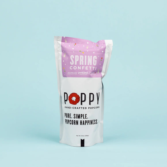 Poppy Handcrafted Popcorn PHP SCONMBC Spring Confetti Market Bag