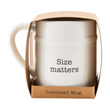 Mud Pie MP 43500097xx Over Sized Mug