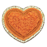 Canvas Jewelry CJ 23835P Stuck on You Small Chenille Glitter Heart Patch