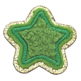 Canvas Jewelry CJ 23837P Stuck on You Small Chenille Glitter Star Patch