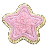 Canvas Jewelry CJ 23837P Stuck on You Small Chenille Glitter Star Patch