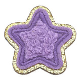 Canvas Jewelry CJ 23837P Stuck on You Small Chenille Glitter Star Patch