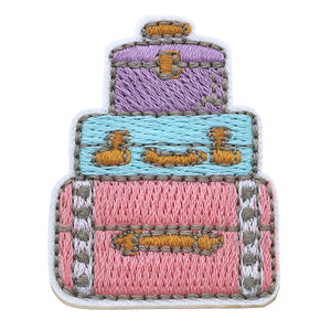 Canvas Jewelry CJ 23842P-MU Stuck on You Small Luggage Patch in Multi