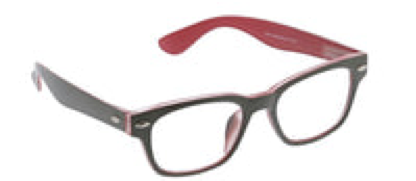 Peepers PS 2771 Bellissima Blue Light Glasses - Gray/Red