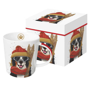 Paperproducts Design PD 28373 Gift Box Mug - Skiing Noah
