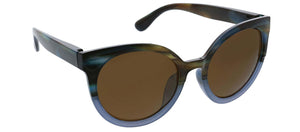 Peepers PS 3044R Montauk Reading Sunglasses Multi Horn/Blue