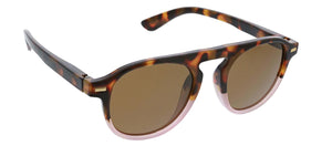 Peepers PS 3055R Neptune Reading Sunglasses - Tortoise/Pink