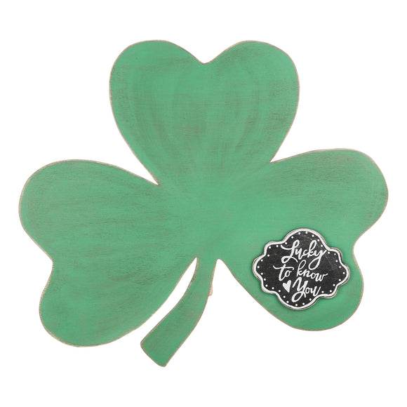 Glory Haus GH 33130504 Lucky To Know You Shamrock Topper