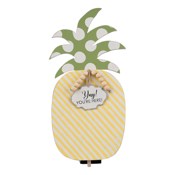 Glory Haus GH 33140508 YAY! YOU'RE HERE PINEAPPLE TOPPER