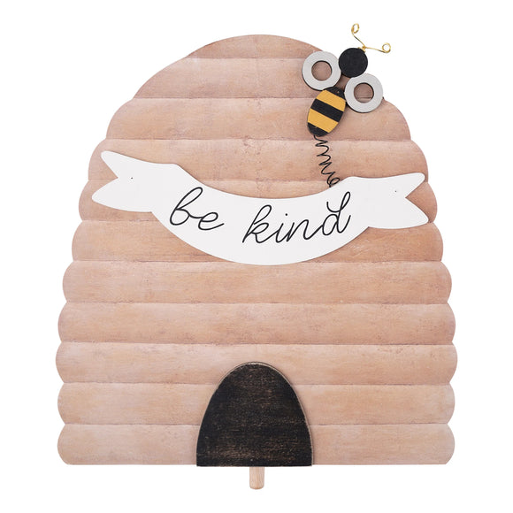 Glory Haus GH 33150517 Bee Kind Beehive Topper
