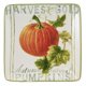 Certified International CI 37250  Sweet Autumn Harvest Canape Plate Square - 6"