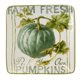 Certified International CI 37250  Sweet Autumn Harvest Canape Plate Square - 6"