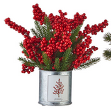 Raz Imports RZ 4002229 12" Holiday Botanical Arrangement