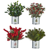 Raz Imports RZ 4002229 12" Holiday Botanical Arrangement