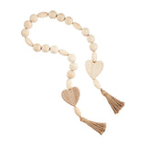 Mud Pie MP 40990006xx Eucalyptus Wood Bead - 2 Styles