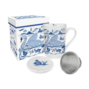 Paperproducts Design Empress' Swan Gift Boxed Tea Mug