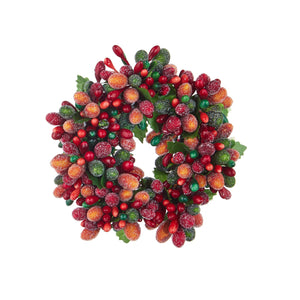 Raz Imports RZ 4110109 4.5" Beaded Berry Candle Ring