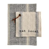 Mud Pie MP 41170008xx Farmhouse Pot Holder Set