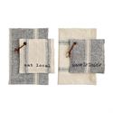 Mud Pie MP 41170008xx Farmhouse Pot Holder Set