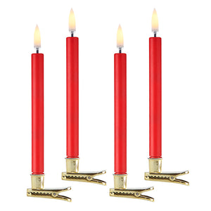 Raz Imports RZ 4134519 6" Red Pencil Candle with Clip